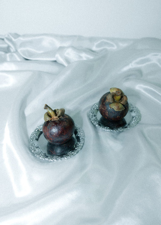 Set of Vintage Silver Coasters