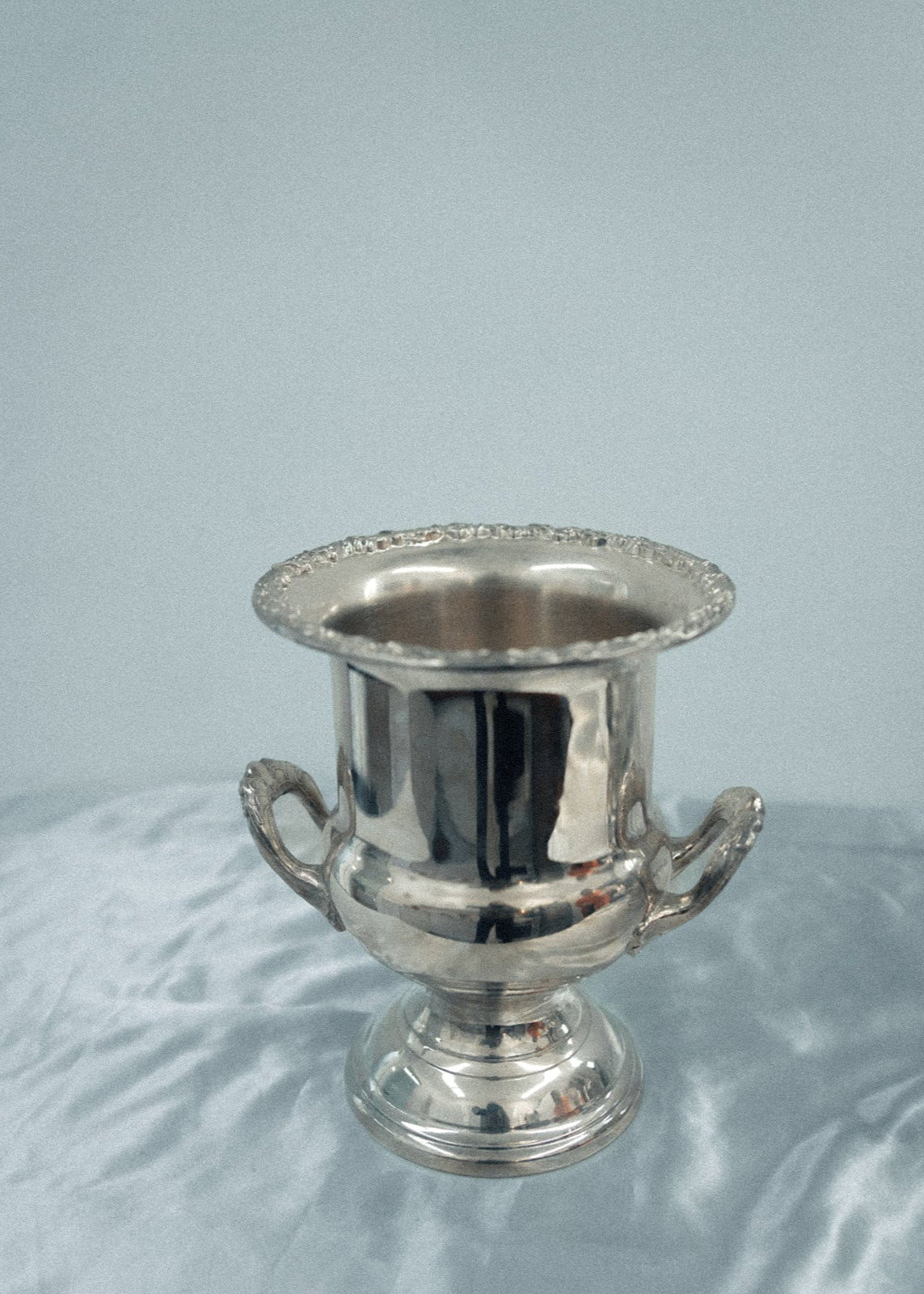 Vintage Silver Detailed Champagne Bucket