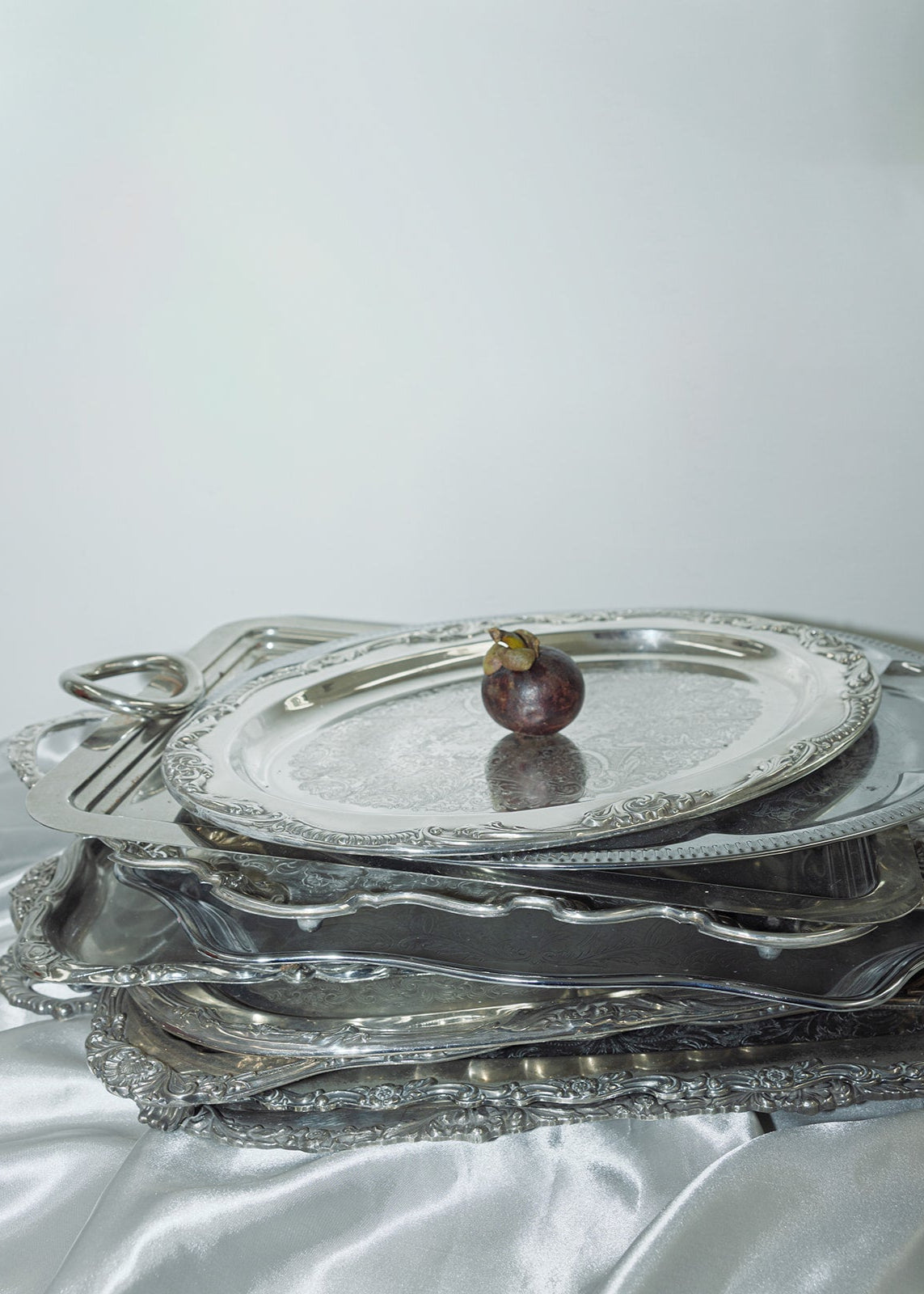 Vintage Extra Large Butler Serving Trays