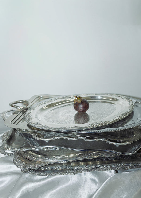 Vintage Extra Large Butler Serving Trays – Maison Silver
