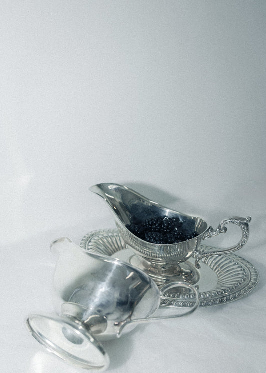 Vintage Silver Gravy Boat