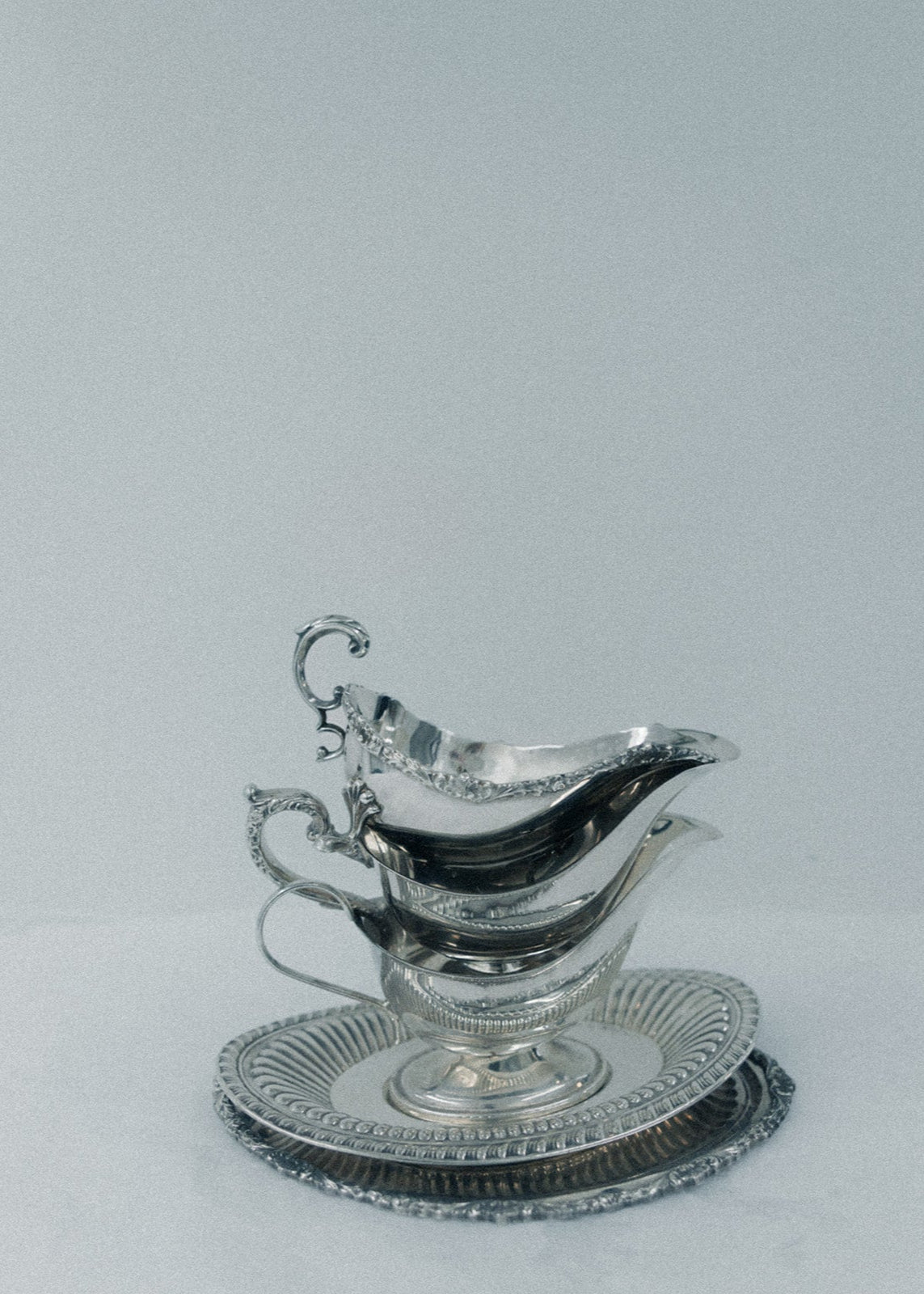 Vintage Silver Gravy Boat
