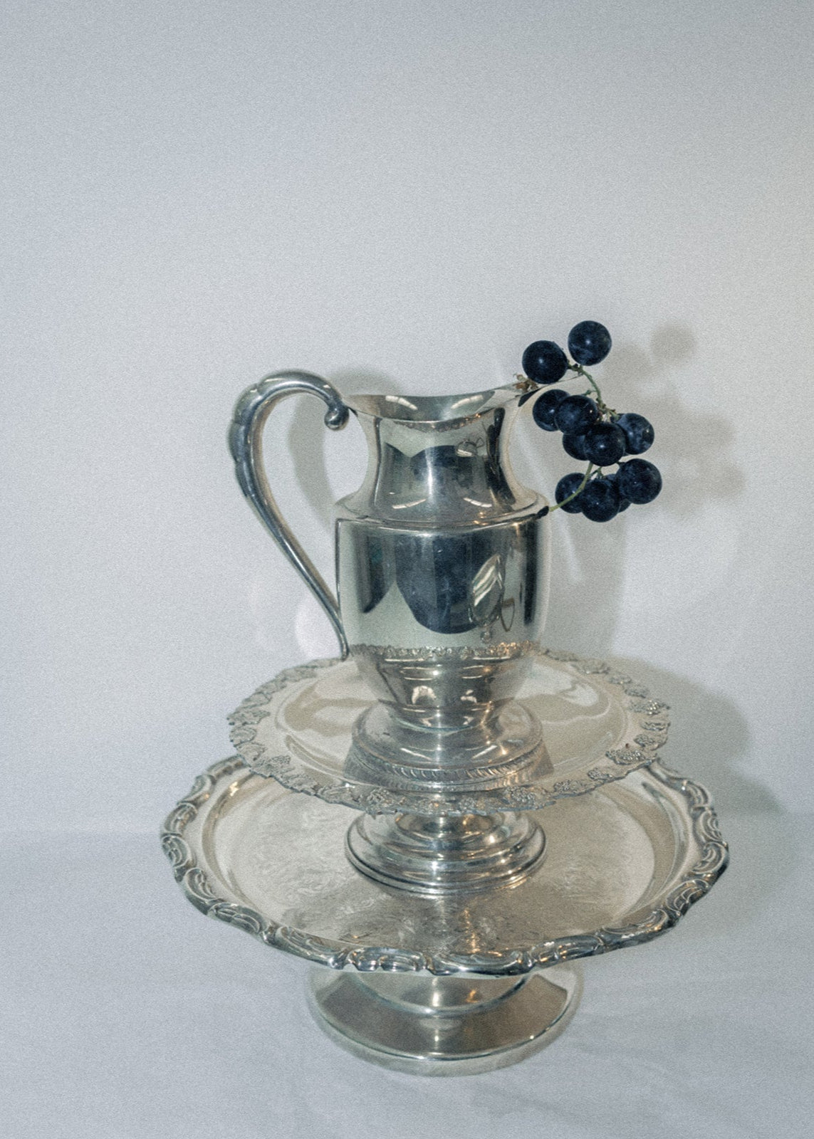 Vintage Silver Jug Collection of Three