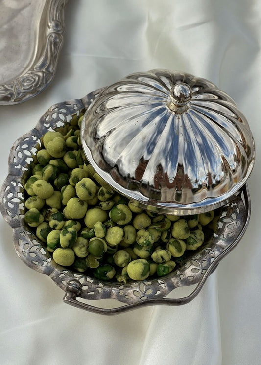 Vintage Silver Lidded Dish