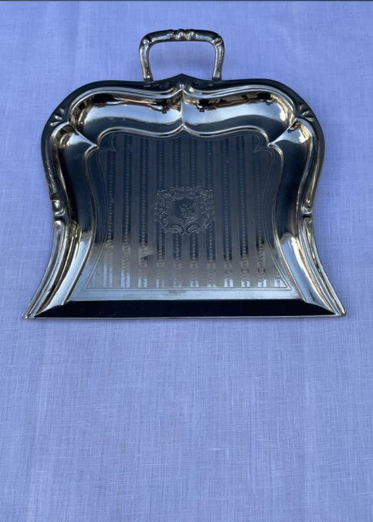 Vintage Silver Crumb Tray