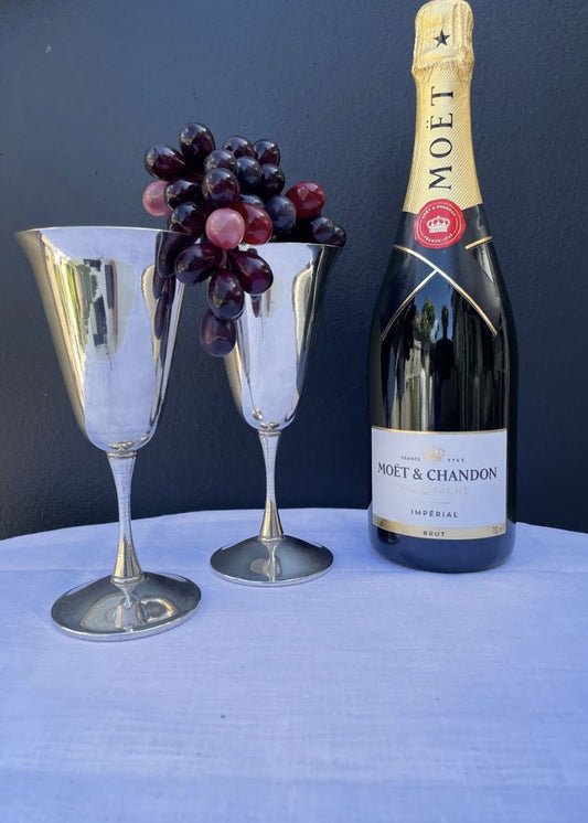 Vintage Silver Goblets – Set of 2