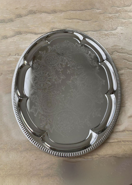 Vintage Oval Butler Tray  - 45cm
